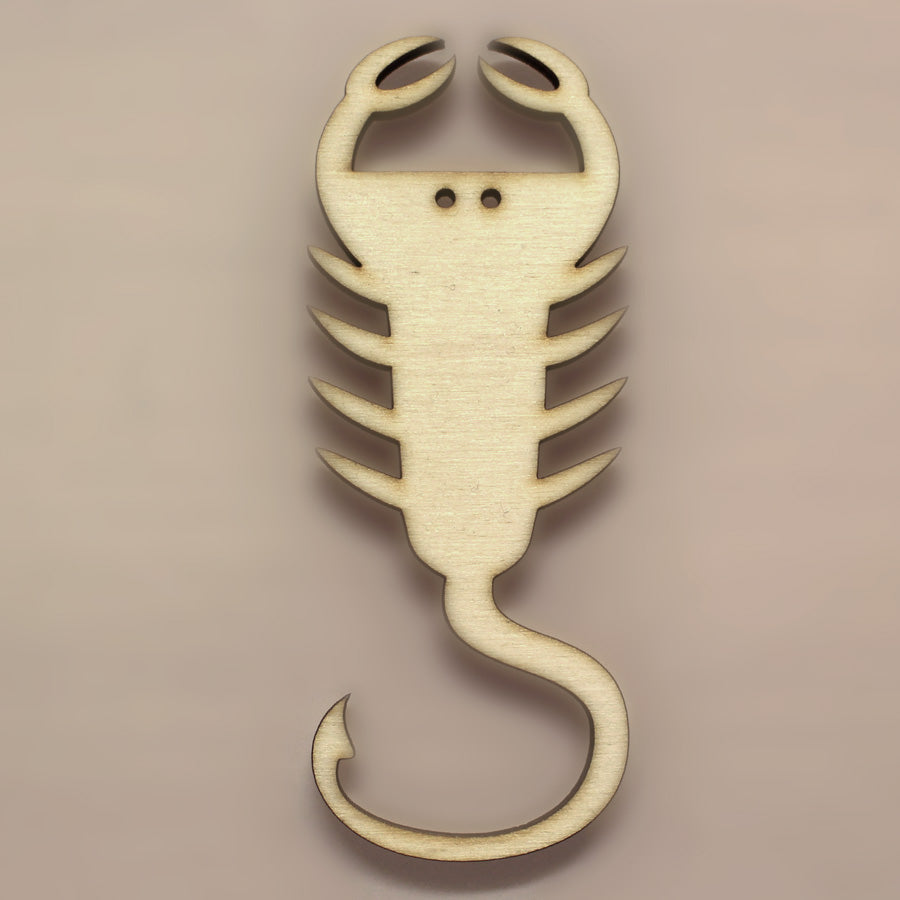Skorpion -  Accessoire aus Holz
